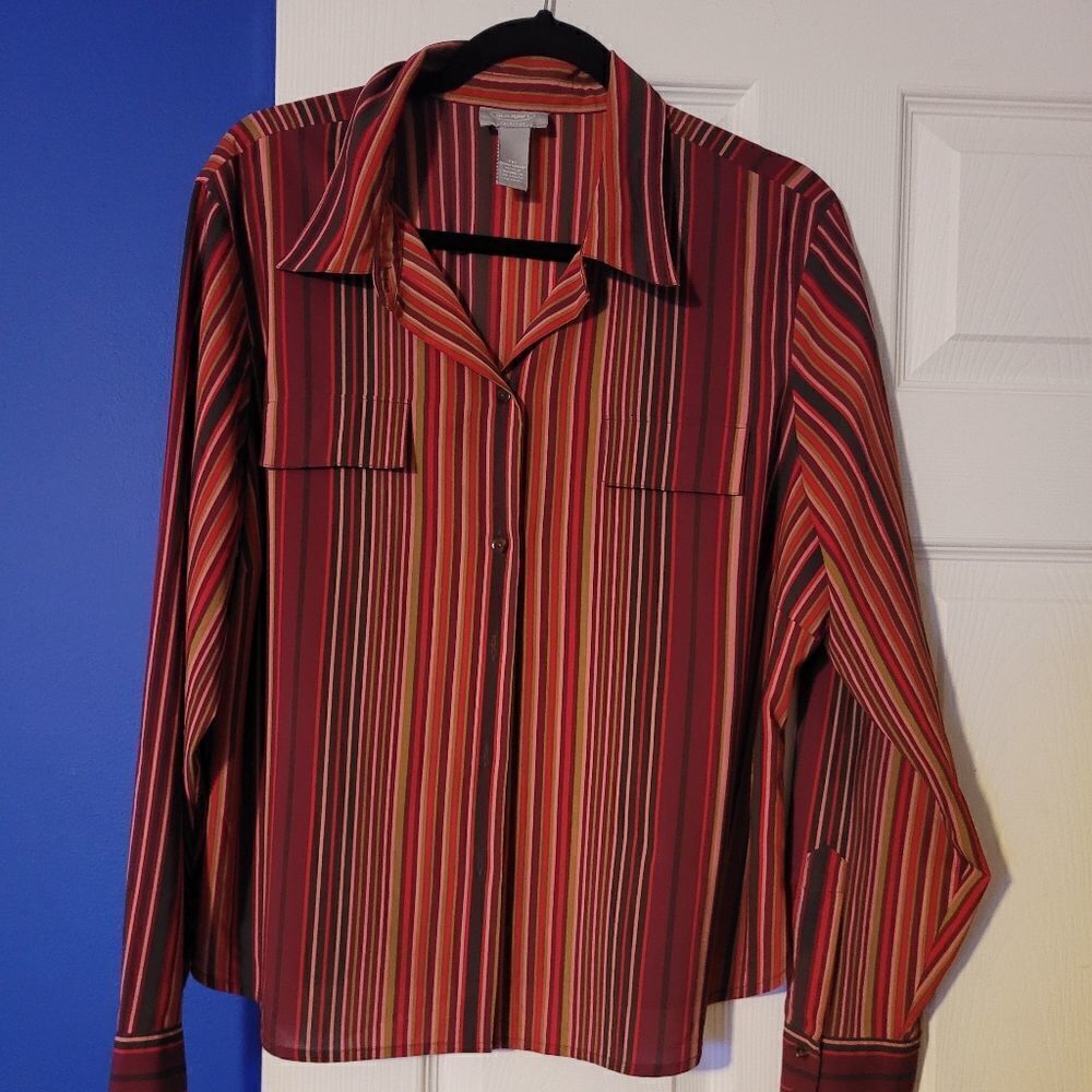 OLD Navy Striped XXL Blouse - Picture 1 of 3